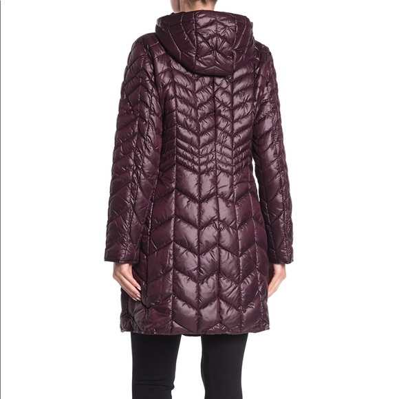 NWT!🥰 Kenneth Cole Hooded Puffer Coat - Picture 4 of 6